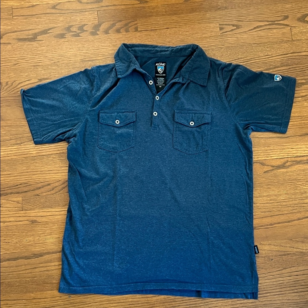 Kuhl Men's Polo Shirt - Dark Blue